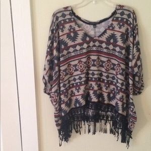 Poncho Top